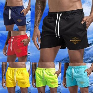 Men's Shorts 2024 Swimsuit Sports Swim Trunks Low-rise Bermuda Board For Man Homme Surf Volleyball Briefs Summer Pants