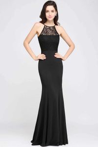 Runway Dresses Black Sexy Lace Evening Dresses Women 2024 sjöjungfru halter Slveless Bourgogne Elegant Formal Wedding Prom Party Gowns Vestido Y240426