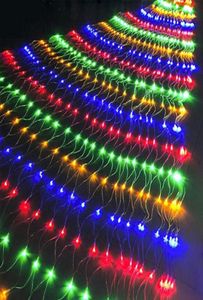 Neue Weihnachtsdekoration LED -Netznetzlicht wasserdichtes Deckenwand Hanging Fariy String Dekorative Beleuchtung für Indoor313131051 im Freien