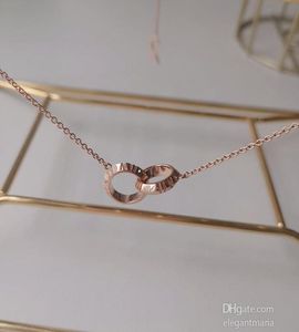 Necklace Choker Double ring link Designer Jewelry Locket Bangle Love watches Women Men couple fashion watche Top Quality Wedding P7669913