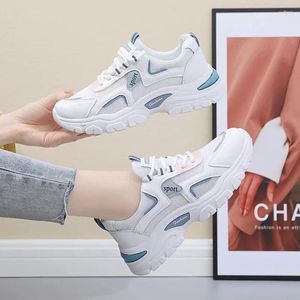 Tênis de sapatos casuais para feminino plataforma malha respirável em execução feminina tenis shoe woman treinador