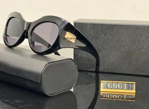 Дизайнерские квадратные солнцезащитные очки мужчины женщины 6061vintage Shades, движущие поляризованные солнцезащитные очки мужское солнце