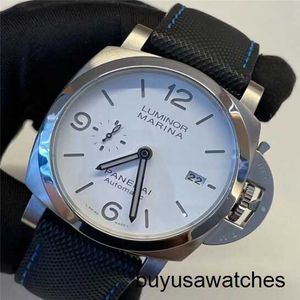 Pulso minimalista relógio Panerai Luminor Series Business Business Mechanical Men's Luxury Watch 44mm Diâmetro relógio PAM01314