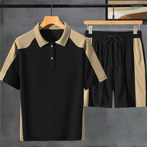 Polos masculinos de verão plus size homens grandes conjuntos 9xl 10xl 11xl 165kg