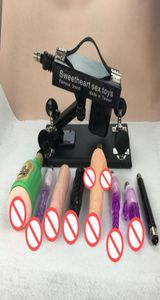 Zaktualizowana wersja Automatyczna maszyna seksualna z wieloma przywiązaniem do dildo mężczyzn Masturbator Sex Toys for Man and Woman potężny cichy machin9531726