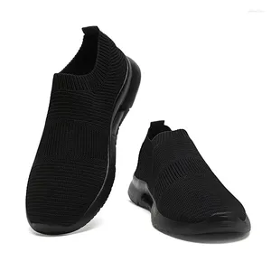 Sapatos casuais damyuan plus size ultralight mocassins confortáveis ​​tes tenentes ao ar livre calçados respiráveis ​​que não deslizam para homens