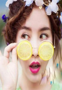 Occhiali da sole limone occhiali creativi fai -da -te beh pografia pos per divertimento props3273196