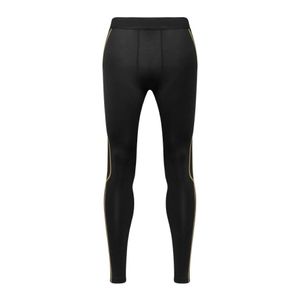 Partihandel-män kompressionsbyxor svart vit sport basket gym kroppsbyggande joggar mager stretchy långa byxor täta inre leggings 3032