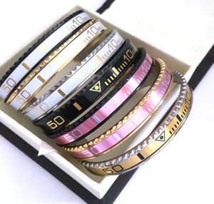 2020 v. Chr. Schmuck Brazaletes Pulseras Vintage 18K Gold plattiert Armreif Armband für Männer Edelstahl Manschette Tachometer Ganzes BC2729974