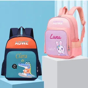 Backpack Kindergarten For Women 2024 Cartoon Cute Student Men Personalized Name Children's