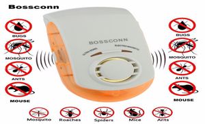 USA Plug Electronic Ultrasonic Mosquito Repeller Mose Mosquito Repellent Killer Mouse Cortach Osce Osce Spears Spiders Control9695616