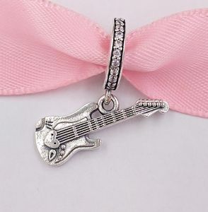 Andy Jewel 925 Sterling Silver Beads Electric Guitar Dangle Charm 매력에 맞는 유럽 스타일의 보석 팔찌 목걸이 798788c013298799