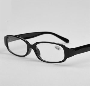 Vetri di lettura in plastica a buon mercato cerniera a molla Longsighter Black Frame Reading Glasses 10150202530 35 40 30pcslot3894029