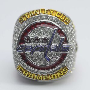 Bandringe NHL 2018 Washington Capital People Meisterschaft Ring Ice Hockey League Championship Ring