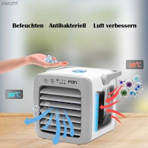 Elektrische Lüfter tragbare Luftkühler -Luftbefeuchter mit Filter für Sommer -Elektromüfte in Heimbüroswx geeignet
