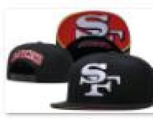 Совершенно новое прибытие шапок Snapback Cap. Регулируемая бейсбольная женщина, мужчины, снимки, американский город Сан -Франциско Шляпа SF Cap 06183756