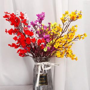Decorative Flowers Artificial Flower Single Branch Chinese Classical Simulation Family Decoration DIY Wedding