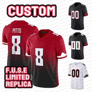 18 Kirk Cousins Bijan Robinson Football Jersey Drake London Kyle Pitts Michael Vick Younghoe Koo Jessie Bates III Patterson AJ Terrell Darnell Legacy Replica Jersey