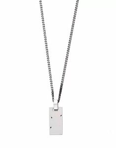 Designer Pendant Necklace Fashion Party Necklaces Unisex for Man Woman Sliver Color Jewelry Top Quality H13743967