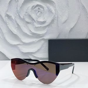 Frauen Designer Reflektierende Sonnenbrille Strand reflektierende Sonnenbrille Halbrahmen Acetat mit Polyamidlinsen B0004 Neutral Urlaub Einkaufsballerung High -End -Schutzbrille