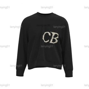 Designer Cole Buxton Mens Jacquard Sweater Sweater Men Casual Conjunto de moletom CB Y2K Sweatshirts8T18 19LP6