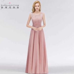 Runway Chiffon Lace Long Evening Dresses For Women Dusty Sexy V Back Formal Party Prom Gowns With Sashes Vestido cps1068