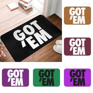 Mattor Custom Got Em Doormat Non-Slip Entrance Kitchen Bath Door Floor Mat Garden Mattan Mattor Fot