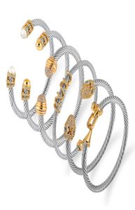 Godki Trendy Luxury empilhável punho de pulseira para mulheres Casamento completo de zircão cúbico CZ CZ DUBAI Silver Color Party Bracelet 2103304402262