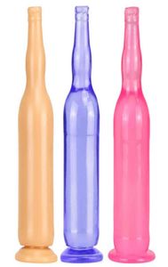 NXY Anal sex toys Man Nuo Huge Anal Dildo Butt Plug Sex Toys Vagina Anus Expander with Suction Cup Silicone Beer Bottle Toy for Ad6569589