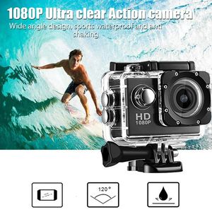 Tragbarer 4K -Wasserdicht Outdoor Sportkamera Cycling Underwater Sports DV -Kamera -Rekord HD Digitalkameras Consumer Camcorder 240430