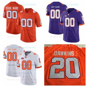 Clemson Tigers Fußballtrikot Trevor Lawrence Travis Etienne Jr. Amari Rodgers Isaiah Simmons Tee Higgins Hunter Renfrow Deshaun Watson DeAndre Hopkins