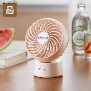 المعجبين الكهربائيين Little Bear Electric Fan Home Home Office Office Light Light Light Tone Portable Mini Mini Summer Silent Small Small Fanwx