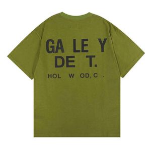 Gallary Dept T 셔츠 남성 남성 갤러리 갤러리 Tshirt 그래픽 티 옷 여자 Mens Mens 셔츠 남성 새 글로건 477