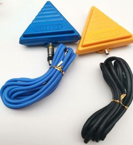 2PCS Mieszany kolor tatuaż przełącznik stopy pro Pedal Pro Triangle Flat Wysoka jakość lekka waga dla TAT Artist Zasilacz 35068782135091