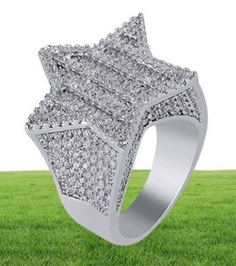 Мужские кольца с 3D Gold Super Star Ring