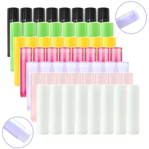 Speicherflaschen 50pcs/Sets 5 ml leere Lipgloss -Röhrchen Kosmetische Behälter Lippenstift -Gläser -Rohrbehälter für Reisemake -up -Werkzeuge