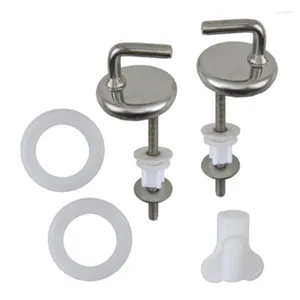 Bath Accessory Set Toilet Hardware Attachment Toliet Hinges/Screws Repair Tool R7UB