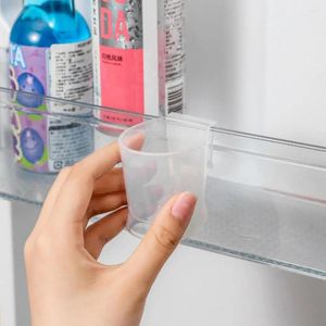 Küche Aufbewahrungsgewürzflasche Rack eingedicktes Sparenmaterial Home Kühlschrankwand transparent montiert