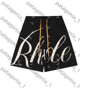 Rhude Mens Shorts Designer Short For Men Sets Suncuit Pants Rhude Comfort Man Beach Pants Fashion Men Swimwear 8719