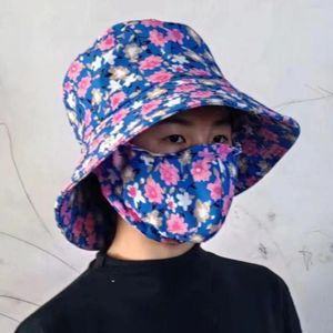 Chapéus de aba larga máscara de pó chapéu de chá de colméia de tampa com proteger o pescoço anti-file soldado Trabalho agrícola ao ar livre