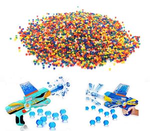 Elektrikli su kurşun paintball 7mm renk kristal yumuşak tabanca oyuncak çamur yetiştirmek boncuk topları toprak tabancaları aksesuarlar erkek oyuncaklar 20000 pcs 1 bott6397936