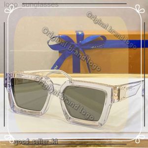 Designer Millionaire Classic Classic de alta qualidade Óculos de sol One Million Menns feminino nova colorido moda designer de luxo festive festa azul lente UV Strap Box 971