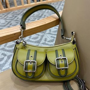 Torka pod pachami duże torby designerskie weekendowa torebka crossbody torba vintage torebka na ramię w torbie podróżne zewnętrzne odwrócenie okładki magnetyczne lustro portfela klamry