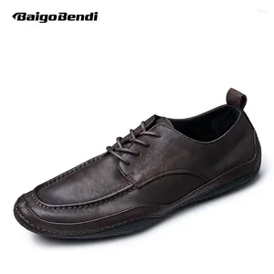 Sapatos casuais empresários Summer Comfort Office Soft Office Men's Lightwoor Diário Oxfords