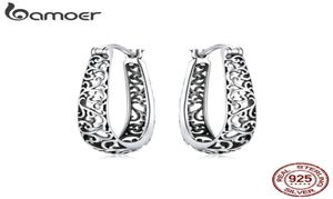 Hoop Huggie Silver VINE VINE REAL 925 Orecchini Sterling per Women Party Fine Jewelry Design originale Brincos BSE466 2210081096899