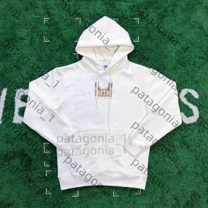 Kith Hoodie Top Kith Treats Holiday Hoodies Heavy Hoody Men Woman Quality Box Pullover Sweatshirtsパーカー服パーカー5093