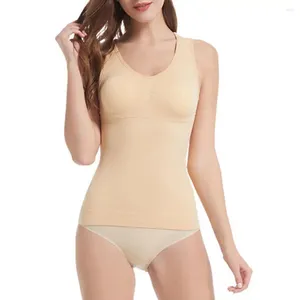 Serpaci camisole Donne Donne senza saldatura del corpo Shaper Tank Tumm Tummy Control Rimovibile Passino largo spalla biancheria biancheria intima Corsetto