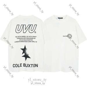 Cole Buxton 2024 Designer Summer Men's T-shirts Lettera di streetwear stampata Cole Casual Fashion Short Short Man Women Women Cole Buxton Thirt Taglie europea S-2xl 2383