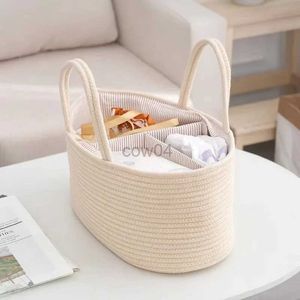 Bolsas de fraldas Travel Mamãe portátil Mommy Cotton Cotton Saco de fraldas Bolsa de armazenamento de garrafas de armazenamento Multifuncional Produtos para bebês Cesta de organizador D240429