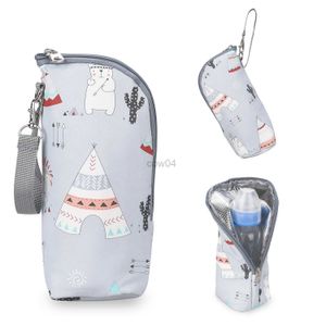 Сумки для подгузников детская бутылочная сумка Портативная мать, кормление бутылочки, детская кормление алюминиевая изоляция плесени, висящая коляска D240429